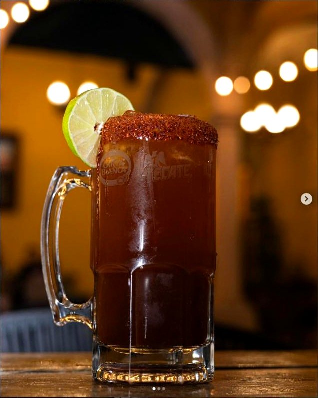 Michelada escarchada — Gabacho's Pizzería, Yahualica